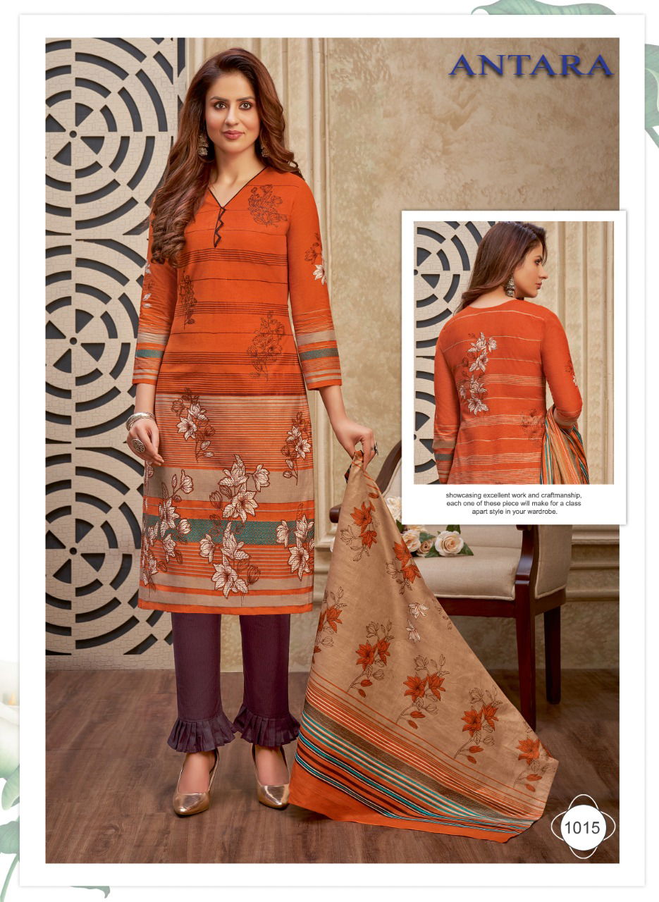 Ganesh Antara 1 Casual Daily Wear Cotton Printed Dress Material Collection